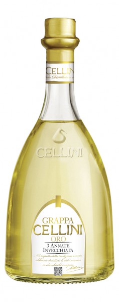 Grappa Cellini Oro Alk.38vol% 0,7l