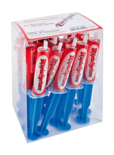 R(h)einspritzer Likör rot 15vol.% 20x0,02l