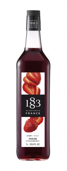 1883 Erdbeere Sirup 1l