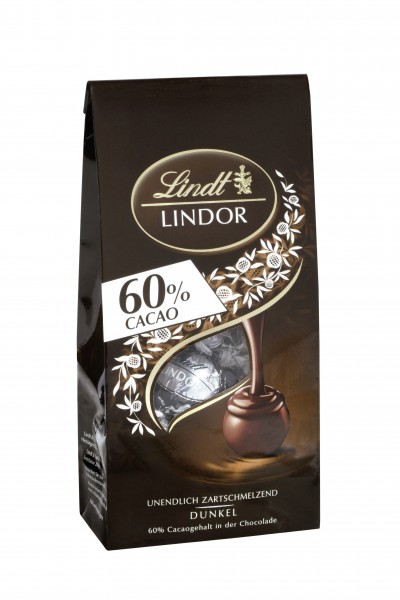 Lindt - Lindor Kugel 60% Extra Dunkel 136g