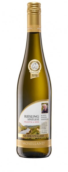 Winzergenossenschaft Moselland - Riesling Steillage Spätlese fruchtig & süß 2021