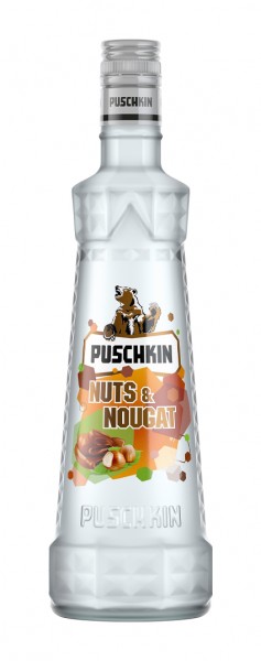 Puschkin Nuts & Nougat Vodka Liqueur Alk.17,5vol.% 0,7l