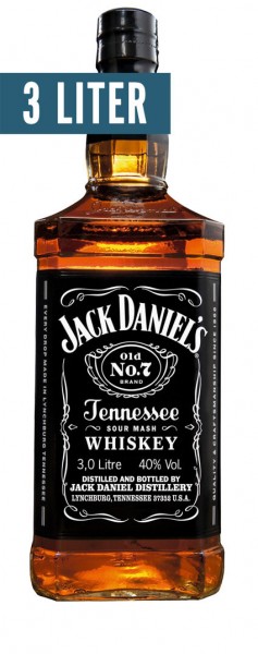 Jack Daniel&#039;s Tennessee Whiskey Doppelmagnum Alk.40vol.% 3l