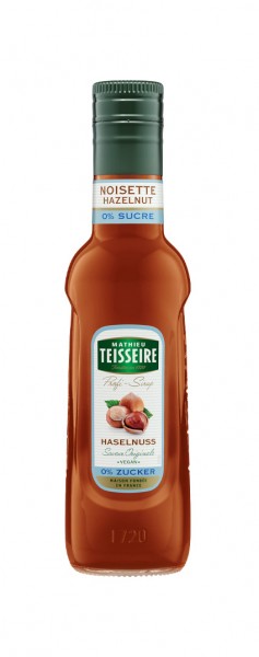 Teisseire Sirup Haselnuss 0% Zucker 0,25l