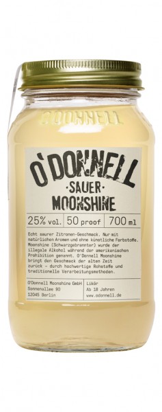 O&#039;Donnell Moonshine Sauer Alk.25vol.% 0,7l
