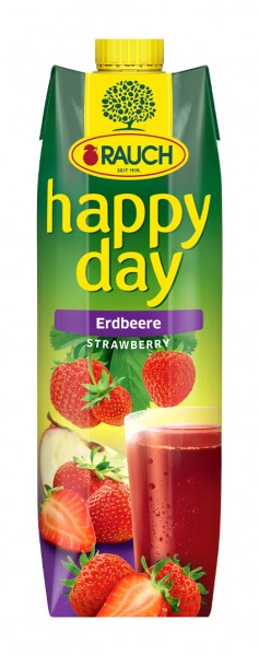 Rauch Happy Day Erdbeere 1l