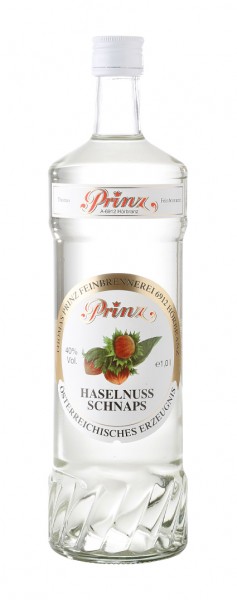 Prinz Haselnuss Schnaps Alk.40vol.% 1l