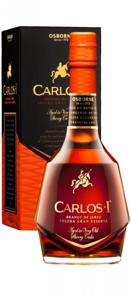 Carlos I. Brandy de Jerez Solera Gran Reserva Alk. 40vol.% 07l Eggers & Franke GmbH Wasgau Weinshop DE