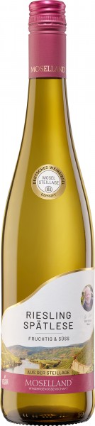 Winzergenossenschaft Moselland - Riesling Steillage Spätlese fruchtig &amp; süß 2024