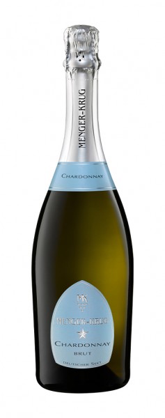 MengerKrug Chardonnay brut Deutscher Sekt Menger-Krug Sektkellerei GmbH Wasgau Weinshop DE