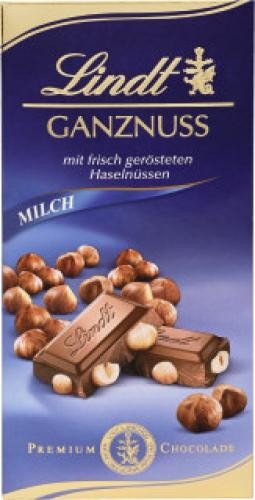 Lindt - Ganznuss Schokolade 100g