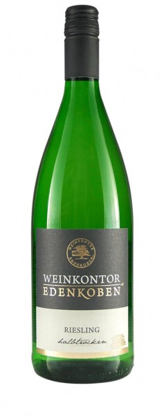 Weinkontor Edenkoben - Riesling QbA halbtrocken Liter 2022