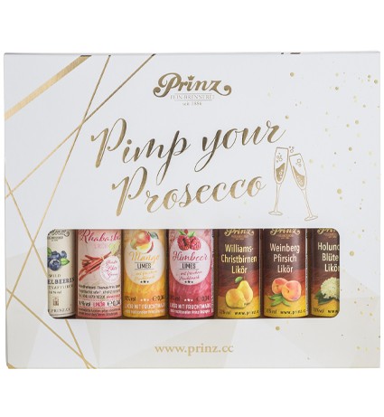 Prinz Pimp your Prosecco Alk.16-25vol.% 7x0,04l
