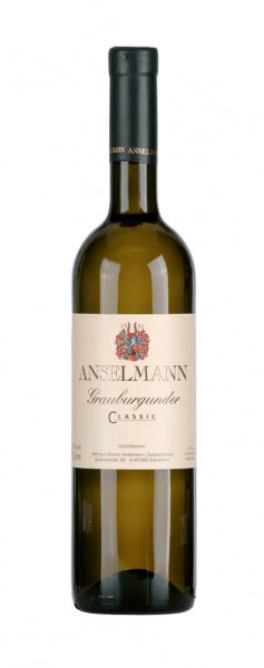 Weingut Anselmann Grauburgunder Classic QbA 2023 Weingut Gebrüder Anselmann GmbH Wasgau Weinshop DE