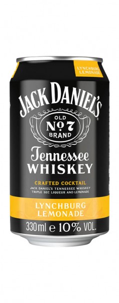 Jack Daniel&#039;s Lynchburg Lemonade Whiskey Alk.10vol.% 0,33l Dose