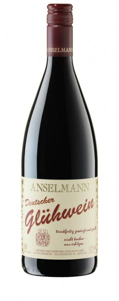Weingut Anselmann - Deutscher Glühwein rot Liter