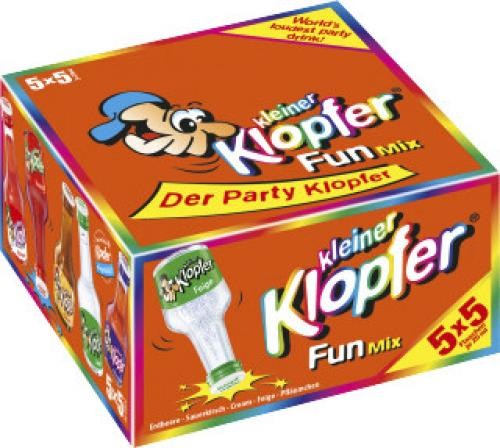 Kleiner Klopfer - Fun Mix Alk.17vol.% 25x0,02l Kleiner Klopfer - Fun Mix Alk.17vol.% 25x0,02l