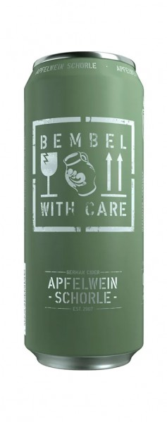 Bembel with care - Apfelwein Schorle 0,5l Dose