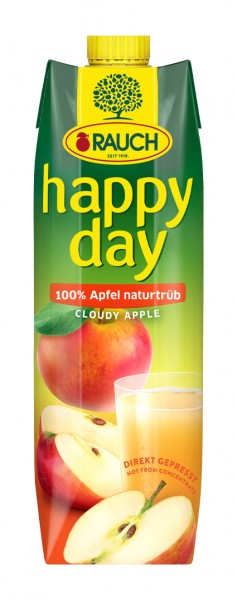 Rauch Happy Day Apfel naturtrüb 1l