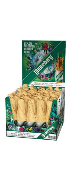 Underberg - Kräuterlikör Bitter Alk.44vol.% 30x0,02l