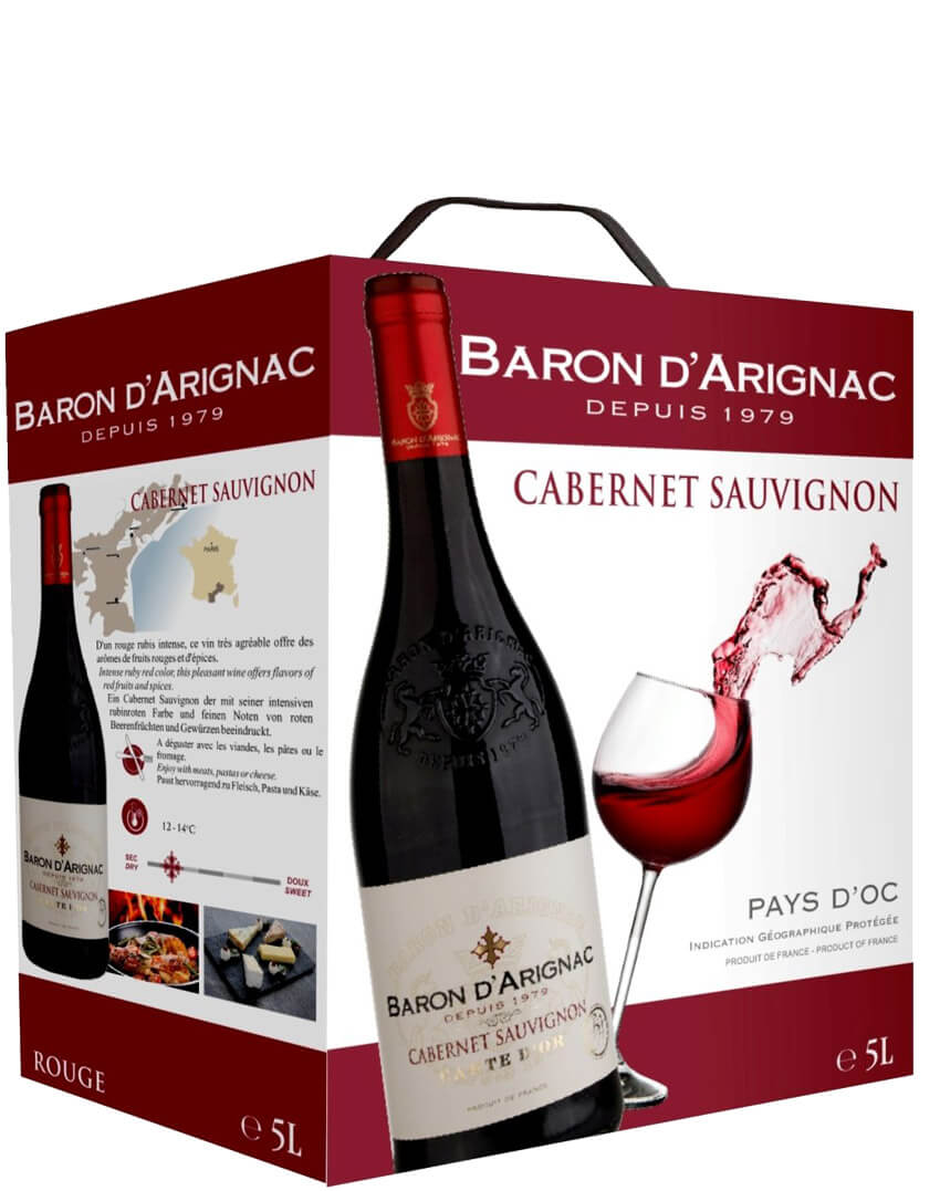 Cabernet sauvignon bag in box best sale