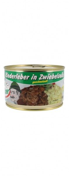 Toro - Rinderleber in Zwiebelsoße geschnetzelt 400g