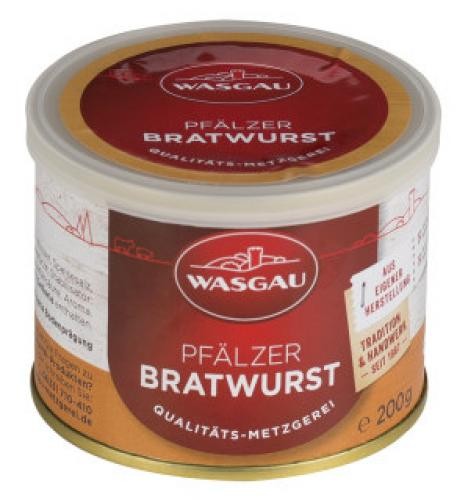 WASGAU - Pfälzer Bratwurst (200g-Dose)
