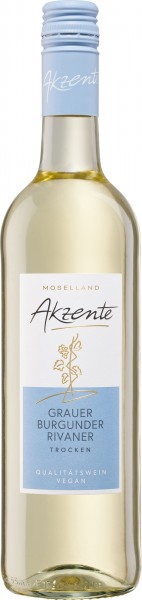 Winzergenossenschaft Moselland Akzente Grauburgunder & Rivaner trocken 2024 - Wasgau Weinshop