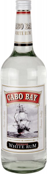Cabo Bay weißer Rum Alk.37,50vol.% 1l