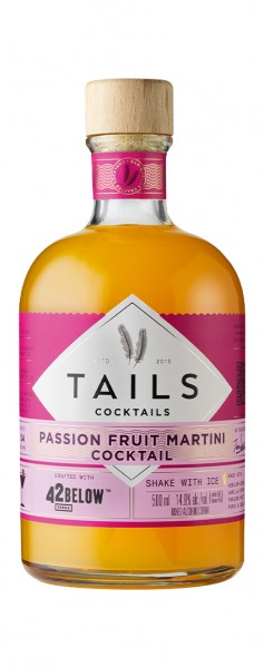 TAILS Passion Fruit Martini Alk.14,9vol.% 0,5l