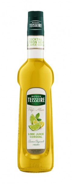 Teisseire Sirup Lime Juice Cordial 0,7l