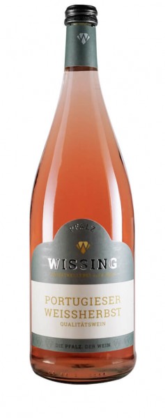 Weingut Wissing Portugieser Weißherbst mild lieblich Liter 2021 Emil Wissing GmbH Wasgau Weinshop DE