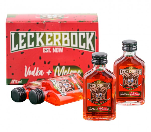 Leckerbock Vodka + Melone Alk.18vol.% 20x002l Leckerbock GmbH Wasgau Weinshop DE