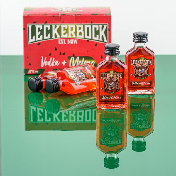 Leckerbock - Vodka + Melone Alk.18vol.% 20x0,02l