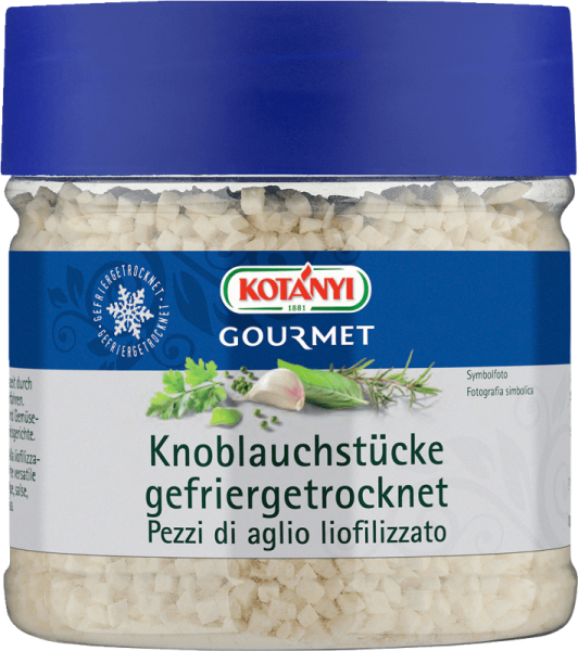 Kotanyi - Knoblauchstücke gefriergetrocknet 70g