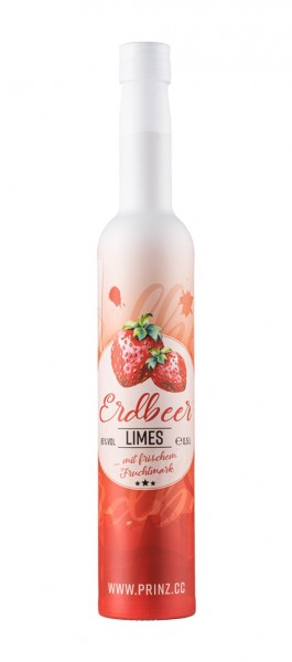 Prinz Erdbeer Limes Alk.16vol.% 0,5l