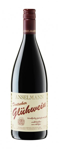 Weingut Anselmann - Deutscher Glühwein rot Liter