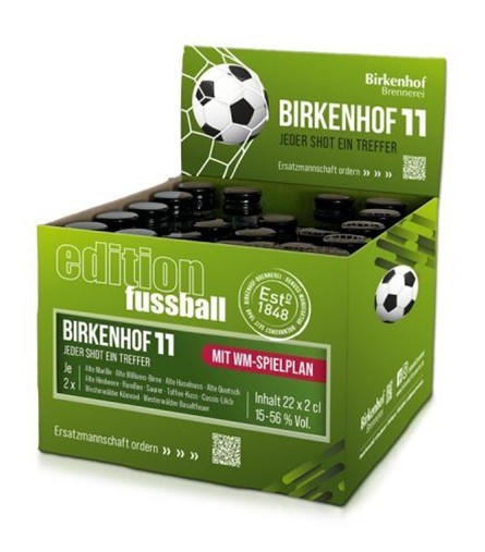 Birkenhof 11 Fußball Edition 15-56vol.% 22x0,02l