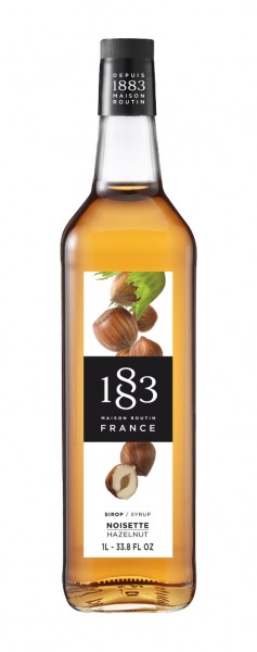 1883 Geröstete Haselnuss Sirup 1l