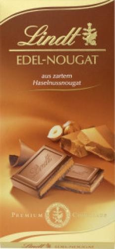 Lindt - Edel-Nougat Schokolade 100g