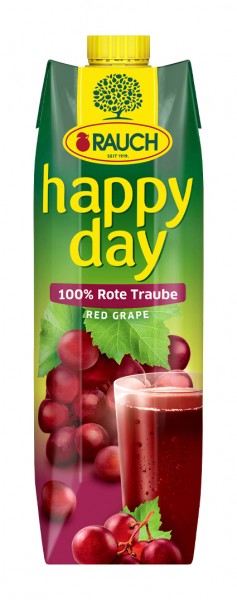 Rauch Happy Day Rote Traube 1l