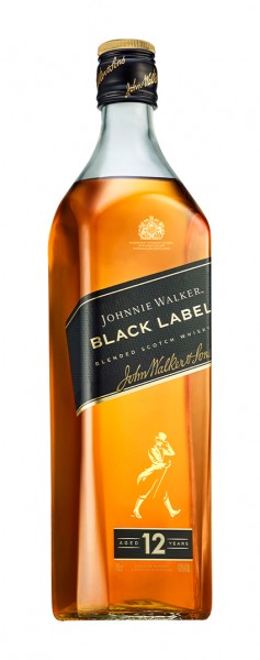 Johnnie Walker Black Label Alk.40vol.% 07l John Walker & Sons Wasgau Weinshop DE