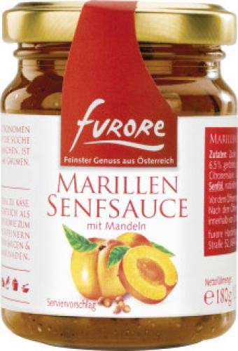 Furore - Marillen Senfsauce mit Mandeln 180g