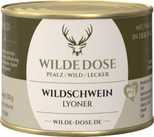 Wilde Dose - Wildschwein Lyoner 200g