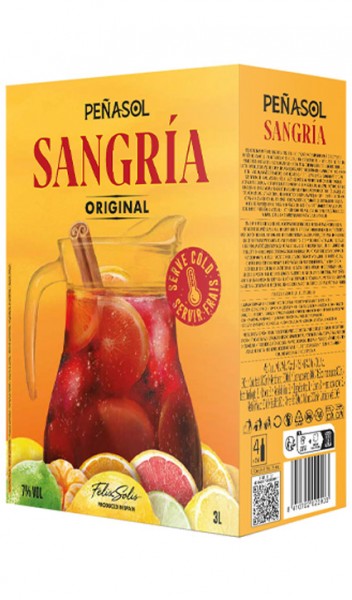 Penasol Sangria 3l Bag in Box