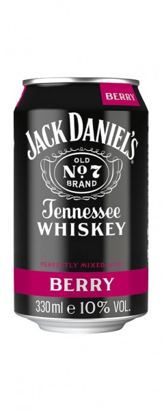 Jack Daniel&#039;s Whiskey &amp; Berry Alk.10vol.% 0,33l Dose