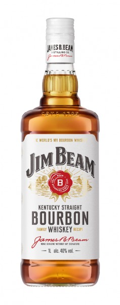 Jim Beam Kentucky Straight Bourbon Whiskey Alk.40vol.% 1l