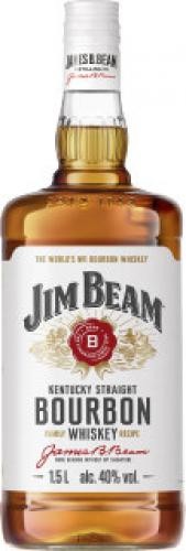 Jim Beam Kentucky Straight Bourbon Whiskey Magnum Alk.40vol.% 1,5l