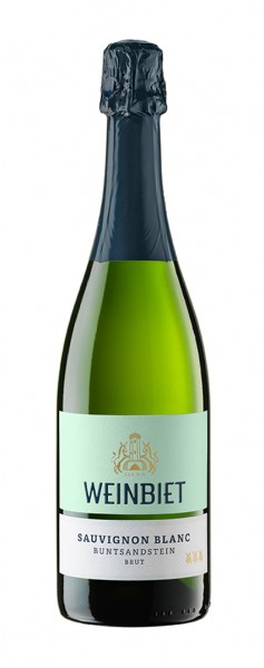 Weinbiet eG Sauvignon Blanc Sekt Buntsandstein brut 2020 Weinbiet Manufaktur eG Wasgau Weinshop DE