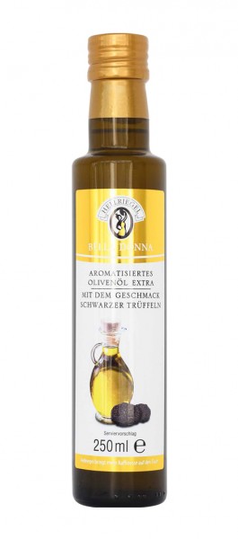 Hellriegel - Natives Olivenöl Extra aromatisiert mit Schwarzem Trüffel 250ml